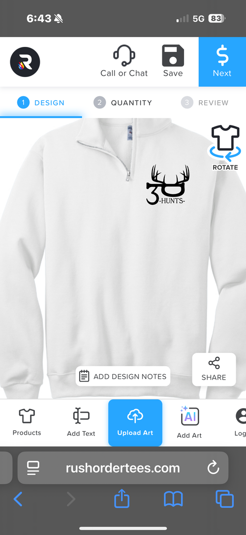 1/4 Zip