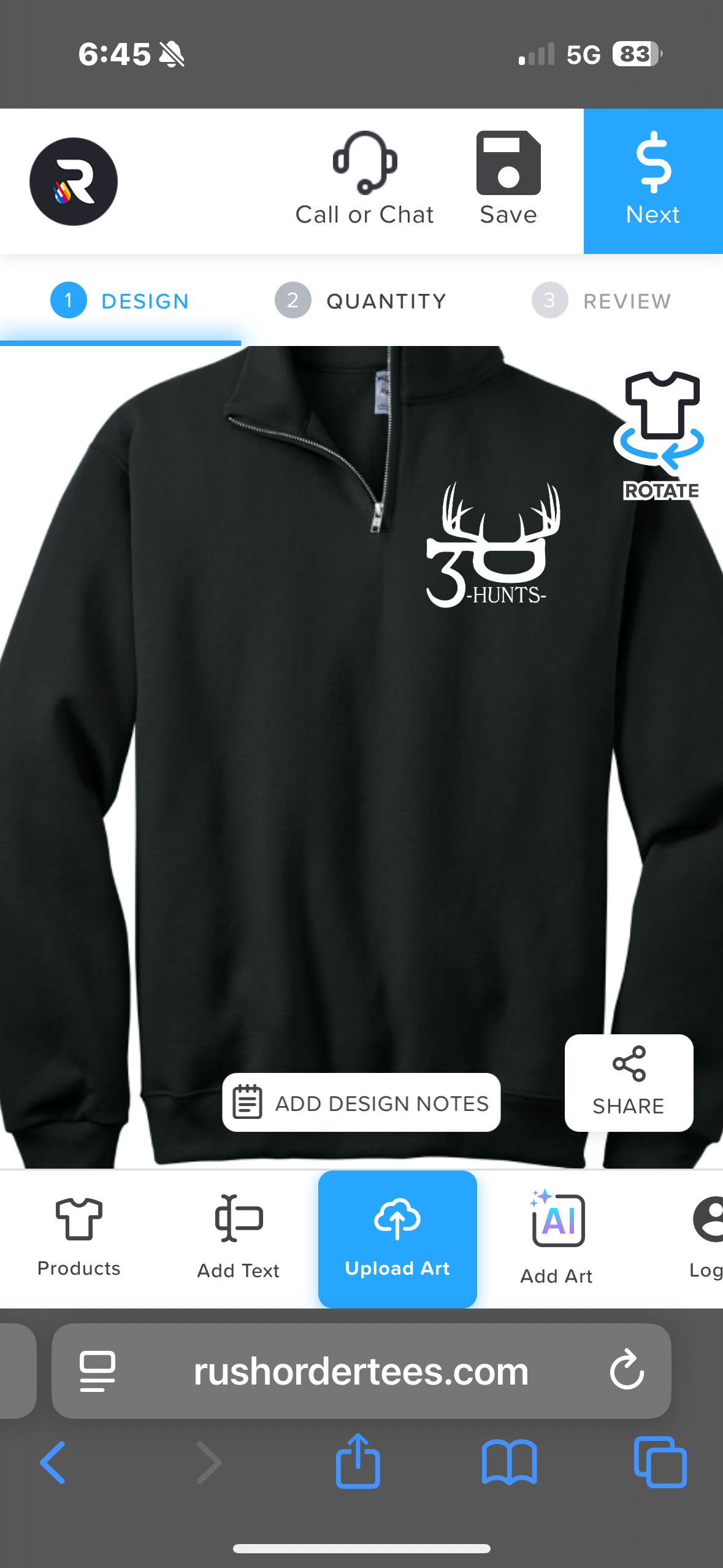 1/4 Zip